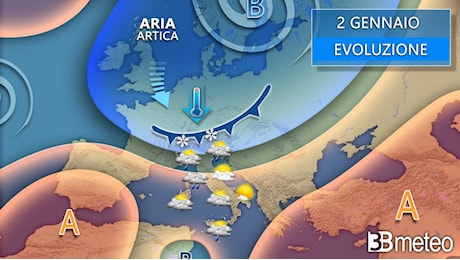 Meteo Nord: veloce perturbazione in arrivo con qualche pioggia e spruzzate di neve in montagna