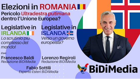 LIVE BIDIMEDIA – Elezioni in ROMANIA, ISLANDA e IRLANDA: SCRUTINIO e RISULTATI in diretta!