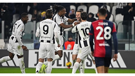 Juventus Cagliari 4-0: Vlahovic, Koopmeiners, Conceição e Gonzalez. Bianconeri ai quarti contro l'Empoli