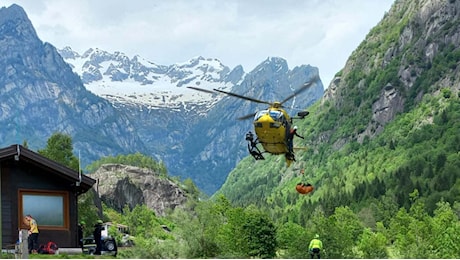 Cade in canalone, morto escursionista nel Bergamasco