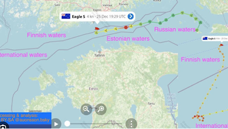 Finlandia, tranciati cavi elettrici sottomarini: ipotesi sabotaggio ad opera di una petroliera russa