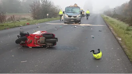 Schianto mortale all’alba a Cavenago tra un furgone e una moto, la vittima è Mauro Tresoldi