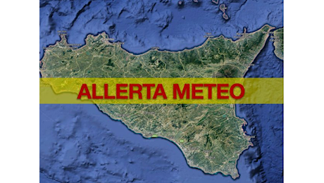 Allerta Meteo, piogge e temporali in Sicilia | DETTAGLI