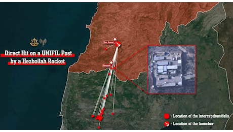 Attacco a base italiana Unifil in Libano, colpita da otto razzi: cosa è successo. Idf: «Un missile di Hezbolla