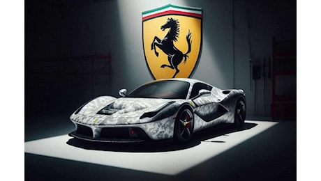 Ferrari, il nuovo modello è già in città: ci sono le prime immagini, sembra una McLaren e si vocifera di un motore mostruoso