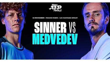 Atp Finals, Sinner vede la semifinale