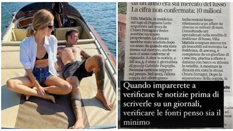 Fedez vende villa Matilda, la mamma del rapper contro i giornalisti: «Quando impareranno a verificare le notizie?»