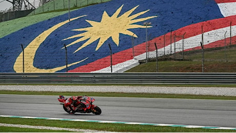 MotoGp Malesia: Bagnaia guida libere 1 e pre-qualifiche, Martin lo tallona