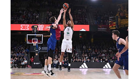 Turkish Airlines Euroleague #Round15 2024-25: all’Olimpia girano i 5 minuti, demolisce il Barcellona volando in alto in classifica