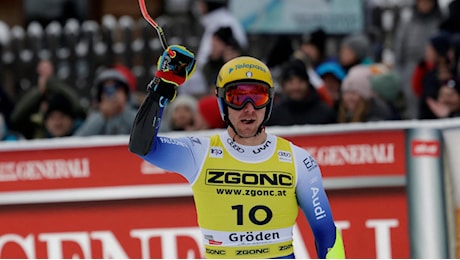 Mattia Casse vince col brivido il superG di Val Gardena: primo successo in Coppa per un centesimo