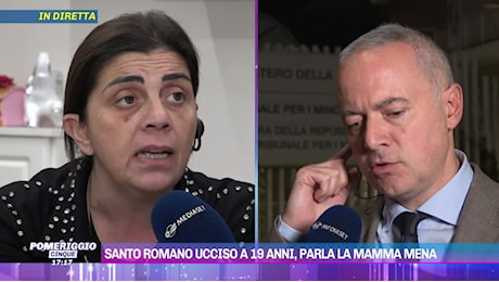 Omicidio Santo Romano, il confronto tra la mamma della vittima e l'avvocato del ragazzo che ha sparato