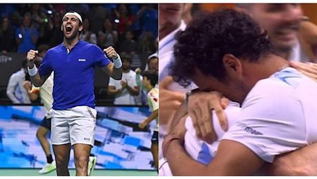 Matteo Berrettini in lacrime, la rinascita: dal buio degli infortuni a uomo decisivo per il trionfo dell'Italia, così è tornato nell'olimpo del tennis