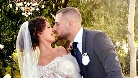 Uomini e donne, Sara Affi Fella ha detto Sì: le nozze con il calciatore Francesco Fedato