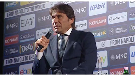 Conte rivela: “Ho scelto Napoli nonostante offerte dall’estero. C’era una promessa con De Laurentiis”