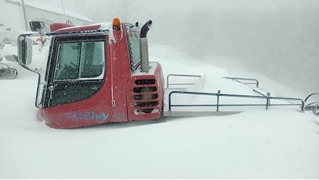 Chiuse per neve le strade per Passolanciano-Majelletta, accedono solo proprietari di case e ospiti degli alberghi