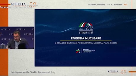 VIDEO Nucleare, Salvini: Se ci fosse referendum vincerebbe il sì