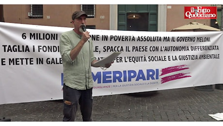 “Una manovra inadeguata, che aumenterà povertà e disuguaglianze”: la protesta della Rete dei numeri pari insieme alle opposizioni