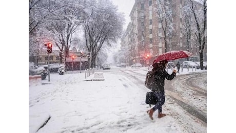 Previsioni meteo della settimana: torna il freddo intenso con neve anche a quote collinari