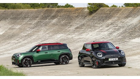 Mini Aceman John Cooper Works elettrica e Cooper JCW al Salone di Parigi 2024