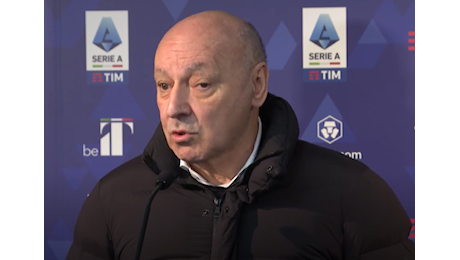 Marotta: “Mercato? No, rosa competitiva. Var? Resta la centralità dell’arbitro ma…”