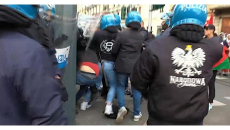 Identificati i poliziotti con felpe neonaziste al corteo pro-Pal, la questura valuta provvedimenti