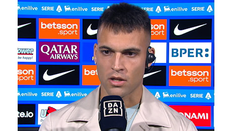 Lautaro: “Parole di Messi un onore. Con l’Inter ho ancora un sogno”