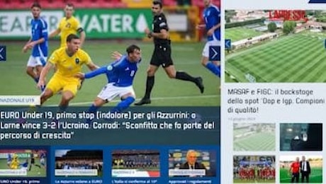Europei U19, l'Italia già qualificata perde 3-2 con l'Ucraina