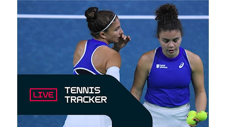 Tennis Tracker: finale di BJK Cup, Italia avanti 1-0 contro la Slovacchia, Paolini-Sramkova 6-2 4-1 - LIVE