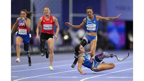 Paralimpiadi: altri 4 ori, 2 argenti e 2 bronzi per gli azzurri, caduta choc nei 100 metri