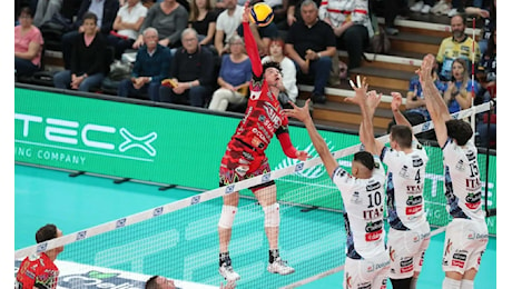 Superlega, che Perugia! Vince a Trento senza Giannelli e aggancia Piacenza