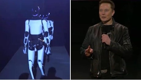 Elon Musk presenta Optimus, l'ultima generazione dei robot maggiordomi