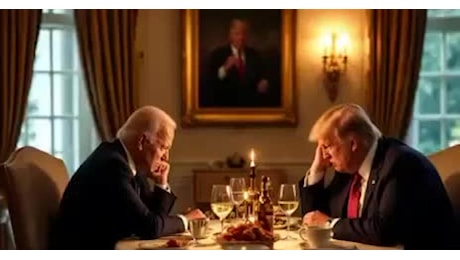 Trump e Biden come due vecchi amici che cantano, ballano e fanno gite insieme, l'esilarante VIDEO generato dall'intelligenza artificiale