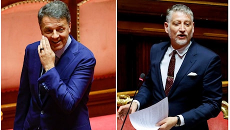 Lite tra Renzi e Giuli al Senato, leader Iv contro la supercazzola del ministro: il video del duello