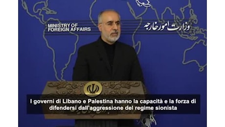 L'Iran: non manderemo soldati o volontari contro Israele