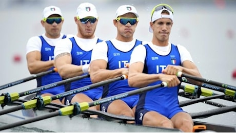 Quattro di coppia maschile, Italia d'argento: dopo sedici anni azzurri di nuovo sul podio
