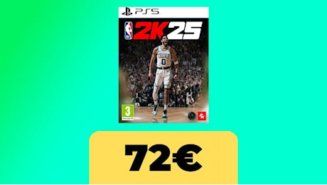 NBA 2K25, il nuovo capitolo della serie è in sconto su Amazon Italia