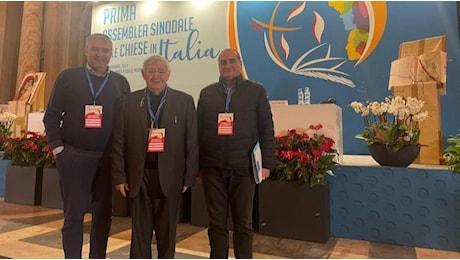 Delegazione diocesana alla prima assemblea sinodale a Roma