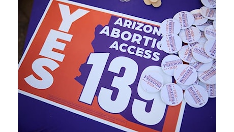 Referendum su aborto negli Usa, quorum non raggiunto in Florida, vittoria sì in Arizona