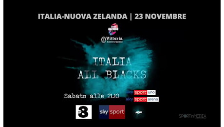 Italia-Nuova Zelanda, canali Tv e telecronisti della sfida con gli All-Blacks