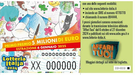 Lotteria Italia 2024, come funziona, i premi, quanto costano i biglietti, l'estrazione finale: tutte le info