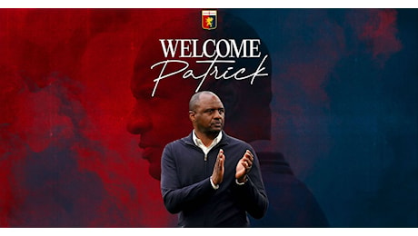 Ufficiale, Patrick Vieira è il nuovo allenatore del Genoa: contratto fino al 2026. E i tifosi contestano il club