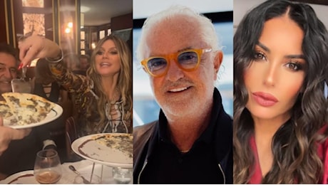 Flavio Briatore e l'ex compagna Heidi Klum sempre più vicini. La reazione di Elisabetta Gregoraci