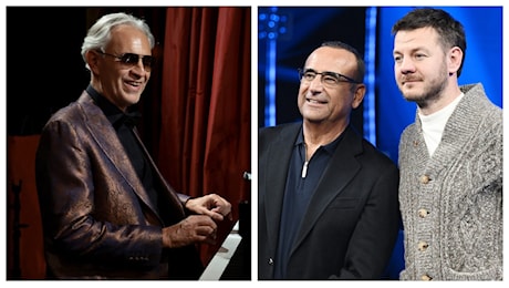 Ascolti tv mercoledì 18 dicembre: chi ha vinto tra Sarà Sanremo e Andrea Bocelli 30 The Celebration