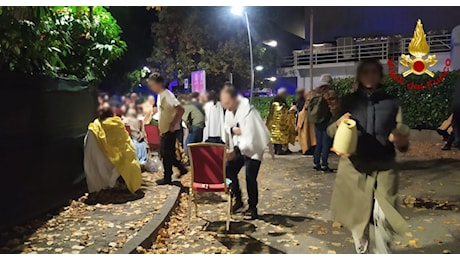 Incendio all’Hotel Alexander di Abano Terme, decine di intossicati. Anche due bambini