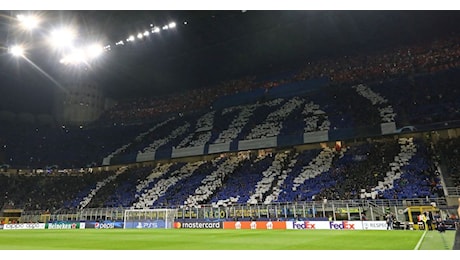 FOTO / Inter-Juventus, a San Siro esordio del nuovo striscione della Curva Nord