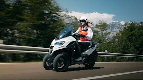 Piaggio: arriva l'MP3 310, più potenza e nuovo design - News