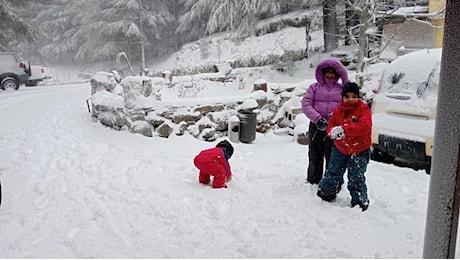 La bellezza della prima neve in Sardegna – Guarda le FOTO