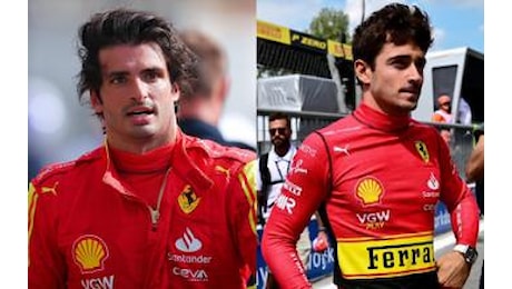 Leclerc contro Sainz, scintille via radio alla Ferrari – Video