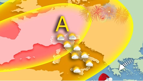 Previsioni meteo, sole e clima mite: Capodanno con l’anticiclone delle Azzorre