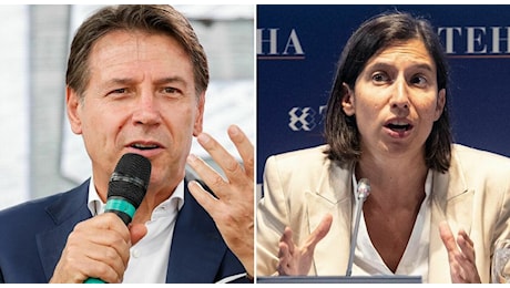 Schlein a Cernobbio: «Valutiamo se votare Fitto in Ue». Conte: «Non resto tra i 5Stelle se c'è un soggetto sopraelevato»